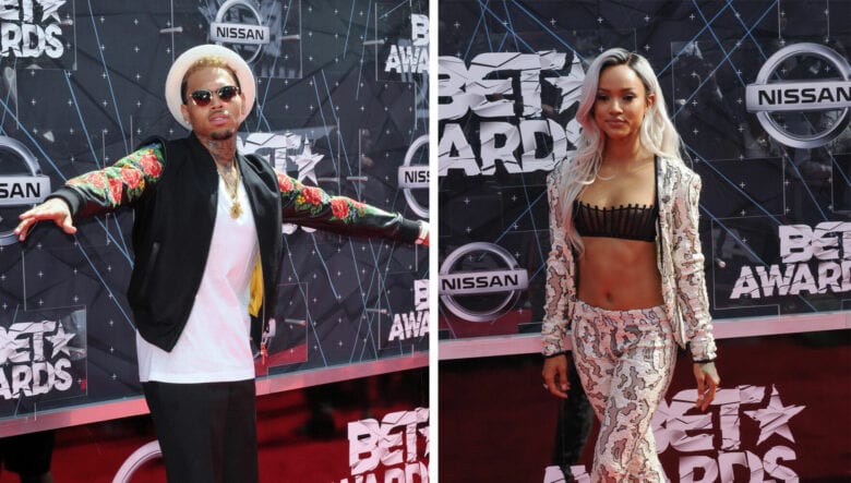 Chris Brown and Karrueche Tran